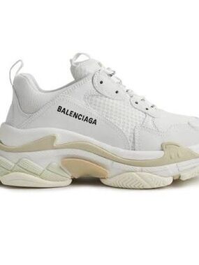 OG Balenciaga Women’s White Triple S Low-Top Sneaker